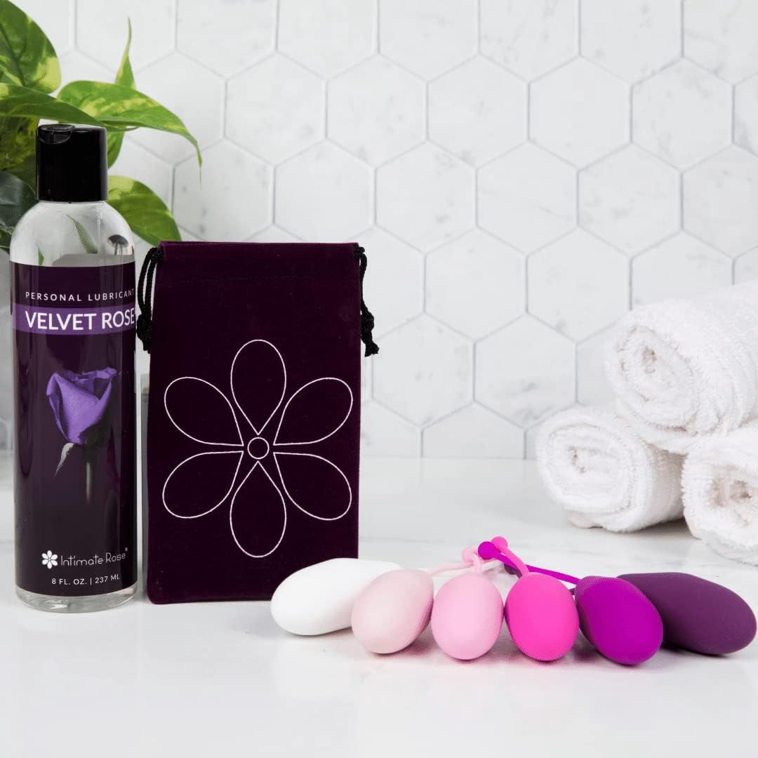 velvet rose personal lubricant Velvet Rose Water-Based Intimate Lubricant for Vaginal Dryness, 8oz Lube,  3-Pack main image 1