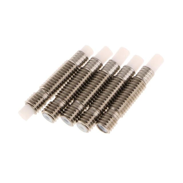 5 Piezas de Garganta de Acero Inoxidable Baoblaze para Impresora 3D 1,75 mm 25x4x5mm Hotend