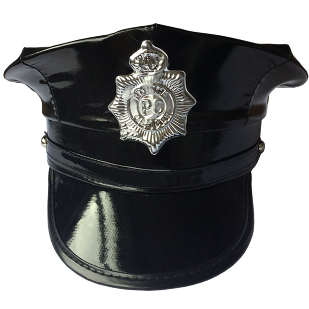 Dasbsug Police Officer Hat And Badge Uniform Hat Police Costume For