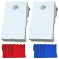 thumbnail image 1 of Open Box Driveway Games All Weather Corntoss Cornhole Bean Bag Toss Game White, 1 of 11