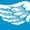 Light Blue, variant on American Original Shelby Since 1962 T-Shirt Cobra Wings Classic Muscle Car GT500 Mustang Powered by Ford Women's Tee