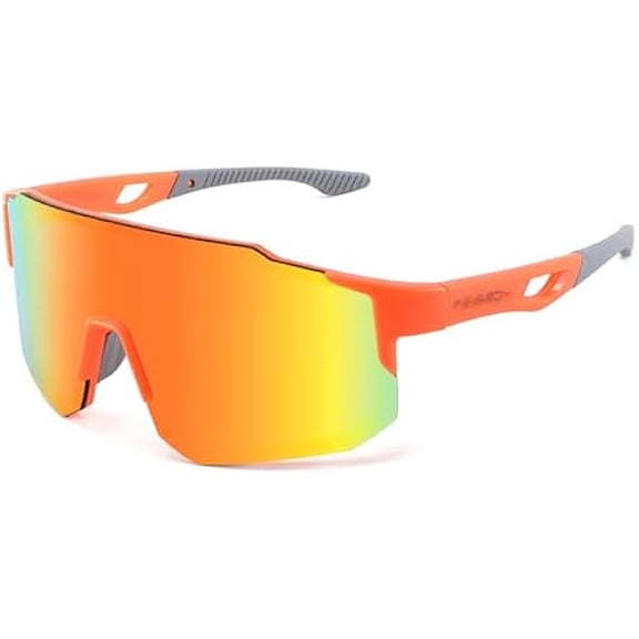 Sports Sunglasses for Men, Women and Teens - Baseball, Biking, Cycling UV400 Protection B2388