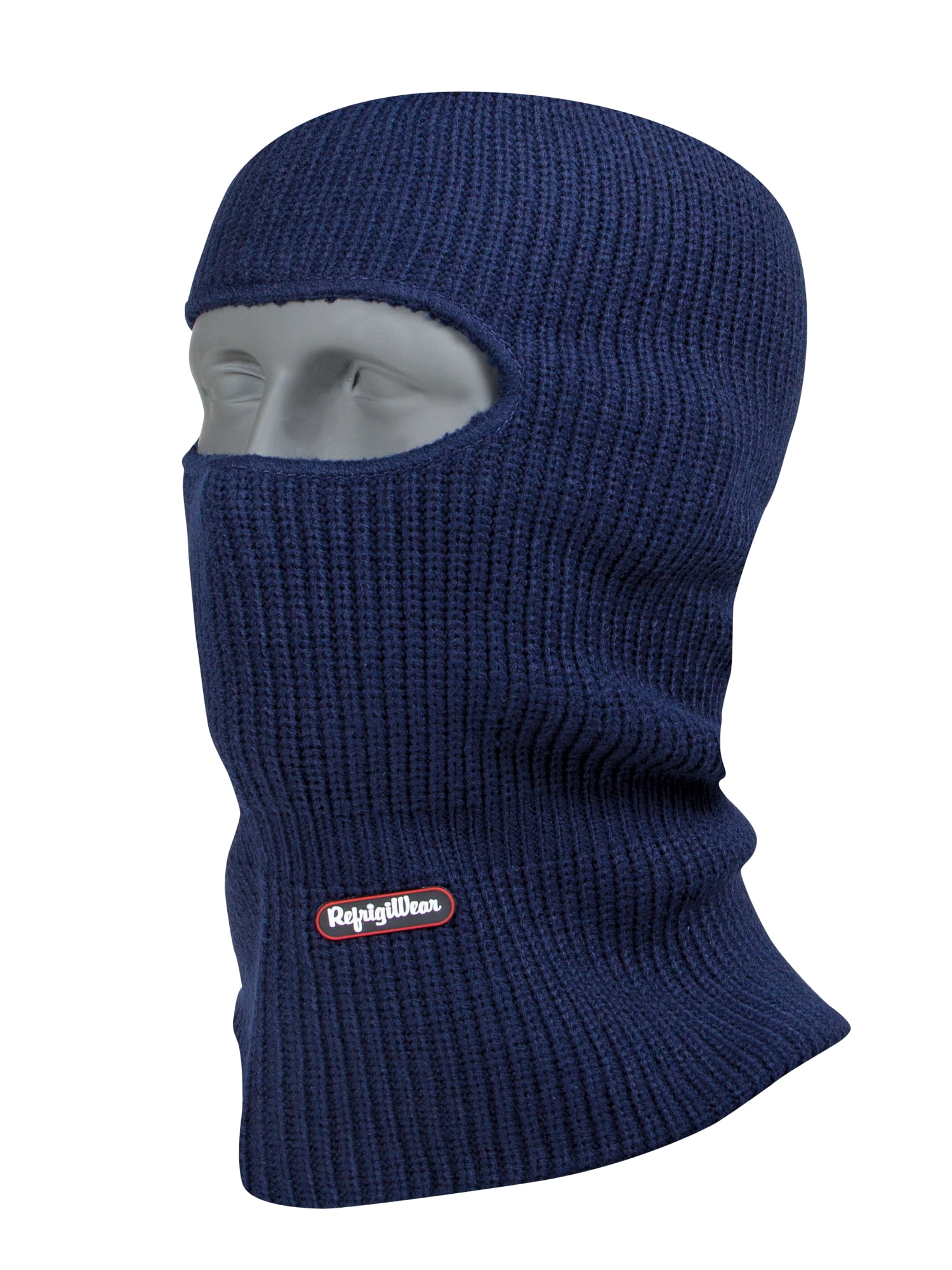 RefrigiWear Double Layer Acrylic Knit Open Hole Balaclava Face Mask