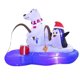 thumbnail image 1 of Decoración navideña iluminada BLESIY de 71 pulgadas Pingüino iluminado, 1 of 8