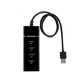 thumbnail image 1 of Hub Usb 3.0 4 Puertos Expansor Para Laptop 4 En 1 Negro, 1 of 3