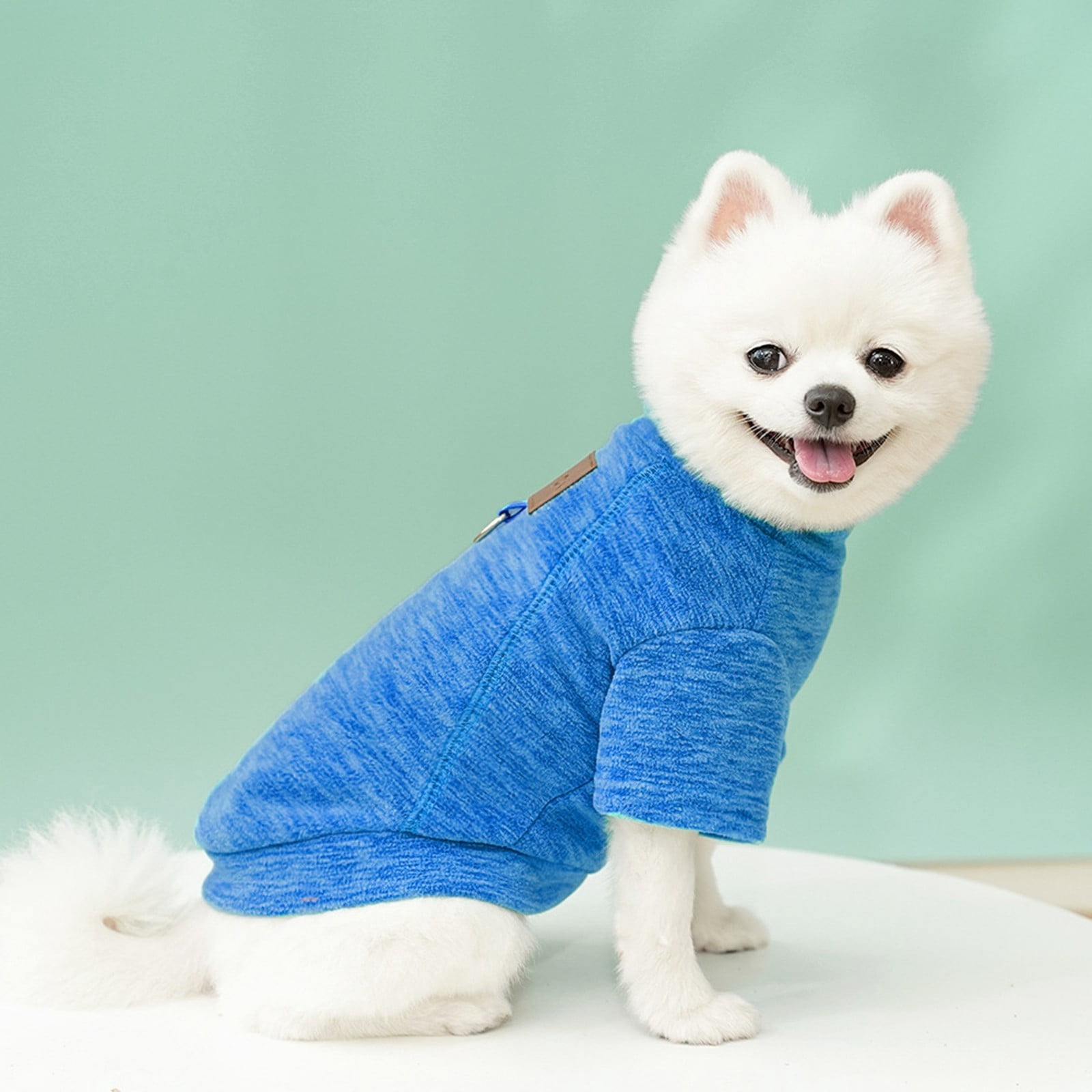 BVCL Fleece Sweater Soft And Warm Turtleneck Sweatshirt Winter Pullover For Puppies And Kittens.