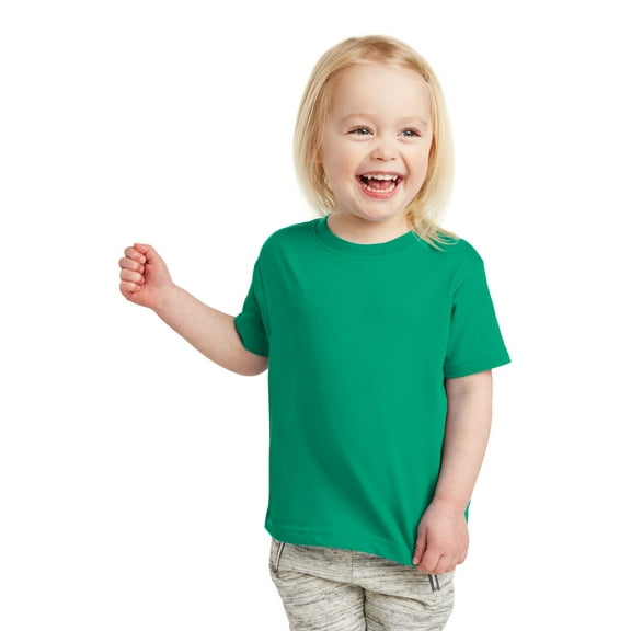 Toddler Fine Jersey T-Shirt - KELLY - 5/6