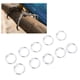 thumbnail image 2 of Accesorios para pájaros, 10 piezas, accesorios para pájaros, loros, tobillera, anillo, tobillera para pájaros, compacto y ligero, 2 of 8