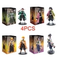 thumbnail image 1 of Figuras de acción de Kimetsu no Yaiba, Demon Slayer, Kimetsu no Yaiba, Kamado Nezuko, modelo de PVC de 16cm, juguetes de colección, regalo, 4 piezas1566, 1 of 5