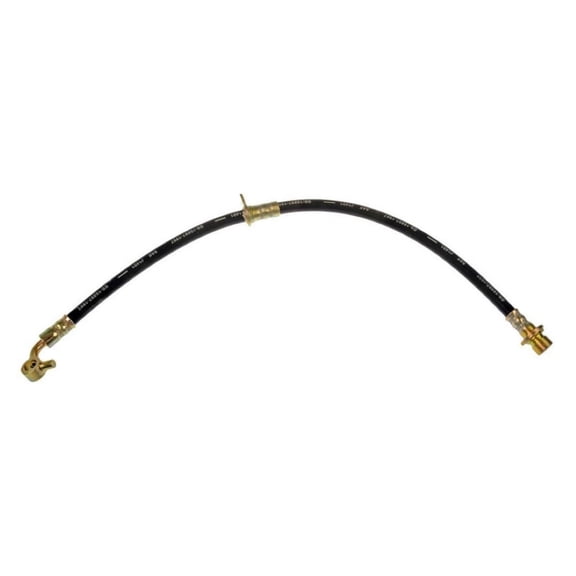 KarParts360 For Honda CR-V 2007 08 09 10 2011 Brake Hose | Stamped Steel Bracket | Black Color | 18.5 Inches Axis 1 Length | With Bracket | 18.5 Inches Axis 1 Length | With Bracket | 01466-SWA-000