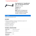 thumbnail image 2 of Front Sway Bar Link - Compatible with 2008 - 2012 Mercedes-Benz GL450 2009 2010 2011, 2 of 2