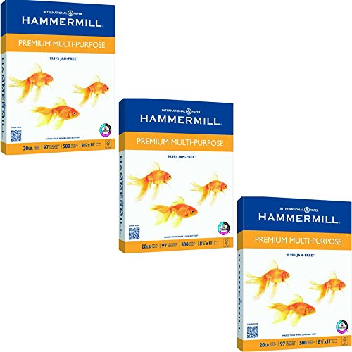 Hammermill Premium Copy & Multipurpose Paper 3 REAMS