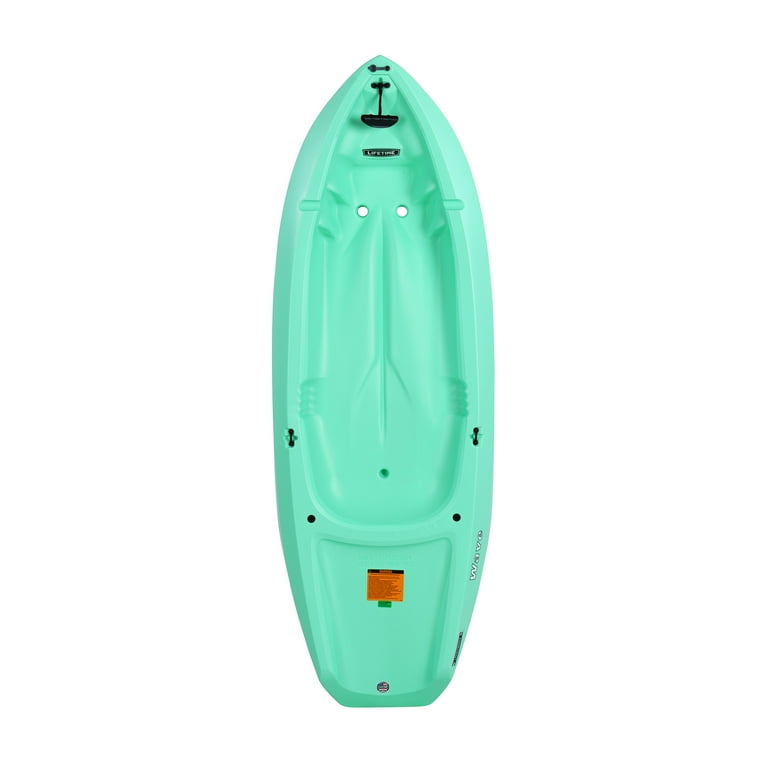 Lifetime Wave 6ft Youth Kayak for Kids, Seafoam Green (91237