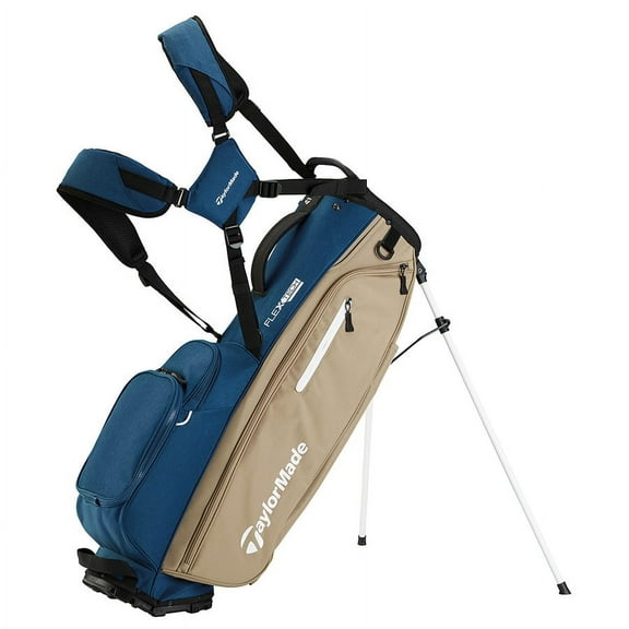 Taylor Made Golf Flextech Stand Bag Navy/Tan