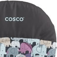 thumbnail image 4 of Cosco Kids Simple Fold Full Size High Chair with Adjustable Tray, Elephant Puzzle, 4 of 22