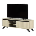 thumbnail image 2 of South Shore Flam, Scandinavian TV Stand, 60" Beige, 2 of 14