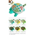 thumbnail image 1 of Dog Chew Toy, Colorful Turtle Dog Multifunctional Cheek Stick for Medium Large Dog, Dog Toothbrush Natural Rubber Durable Toy with Rope(light blue version(yellow) Y087, 1 of 6