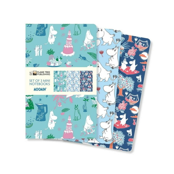 Mini Notebook Collections Moomin Classics Set of 3 Mini Notebooks, (Hardcover)