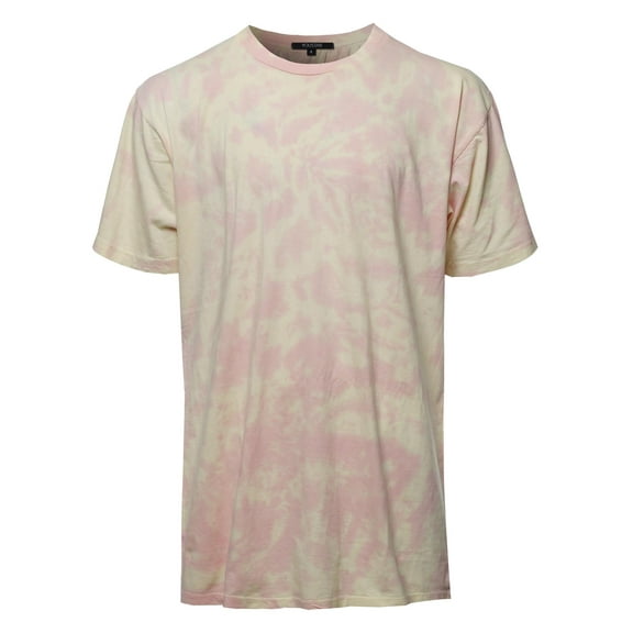 FashionOutfit Men's Casual Tie-dye Short Sleeve Crew Neck Tee