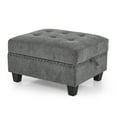 thumbnail image 6 of U shape Modular Sectional Sofa,DIY Combination,includes Two Single Chair ,Two Corner and Two Ottoman,Grey Chenille, 6 of 9