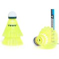thumbnail image 2 of Yoneka P - 350 Nylon Badminton Shuttlecock | Green , Pack Of 6 , Playing Level - Intermediate, 2 of 2