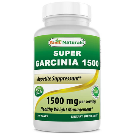 Best Naturals  Garcinia 1500mg (120 Vcaps) (The Best Vitamins To Take For Weight Loss)