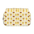 thumbnail image 2 of Disketp Cute Yellow Duck Estuche de Lápices de Doble Capa con Tapa Abatible y Cremallera, Organizador Escolar para Adolescentes y Adultos, 2 of 7