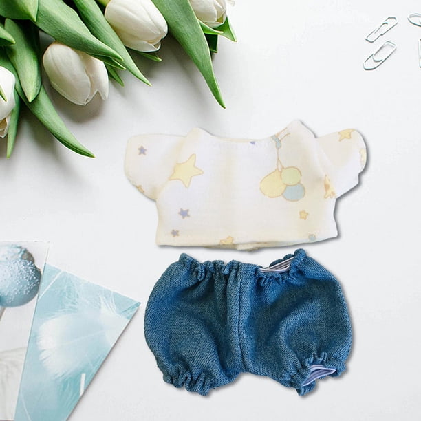Camiseta para muñeca y pantalones Hugo 17cm ropa diaria