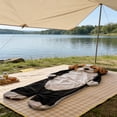 thumbnail image 4 of Oversized Adult Sleeping Bag with Soft Flannel for Napping and Camping, 4 of 5