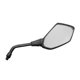 thumbnail image 4 of Espejo retrovisor universal para moto, ajustable y resistente, ideal para manubrios con tornillos de 10mm - Color negro y diseño ergonómico, 4 of 6