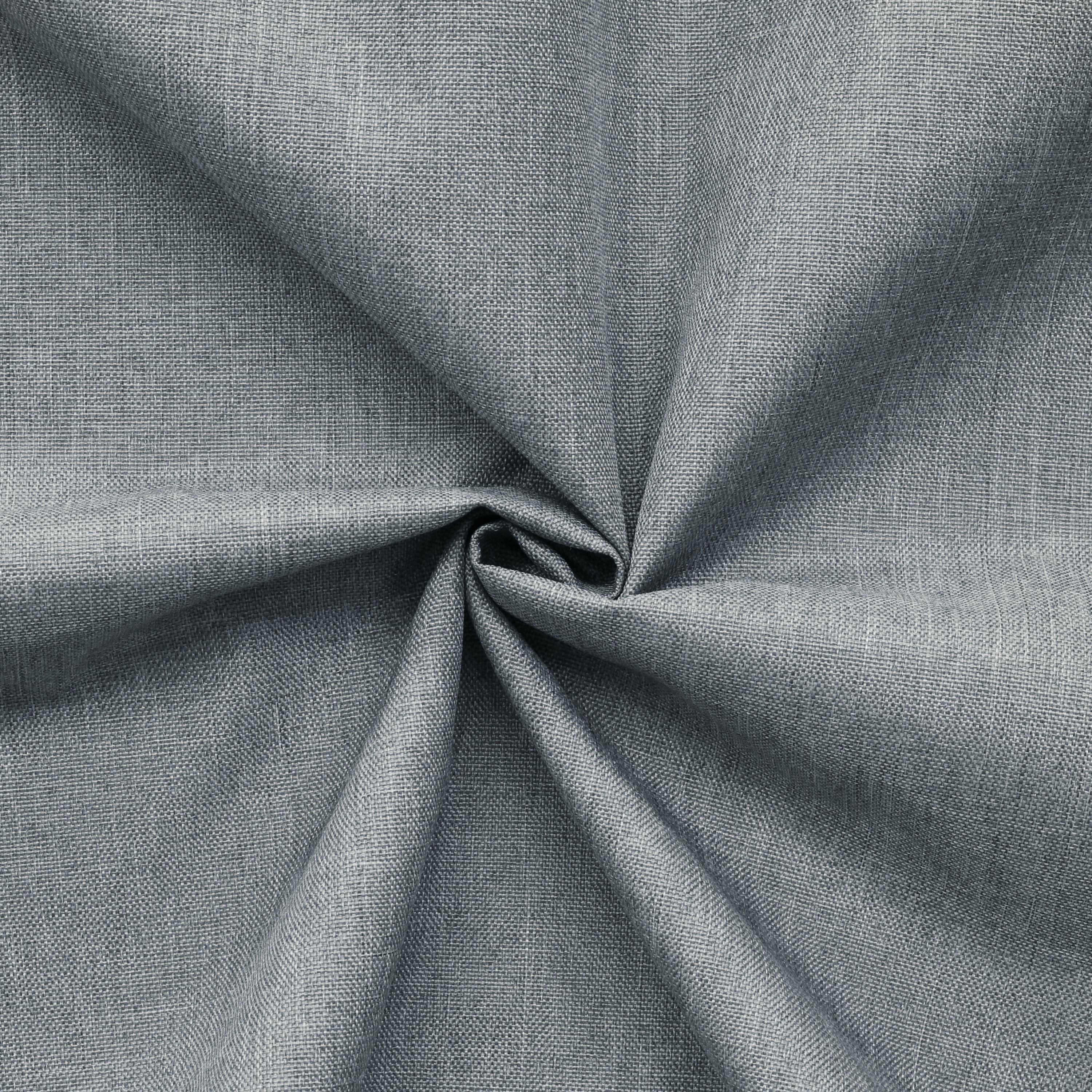 Elba Total Blackout Textured Curtain Panel 52" x 84" in Blue