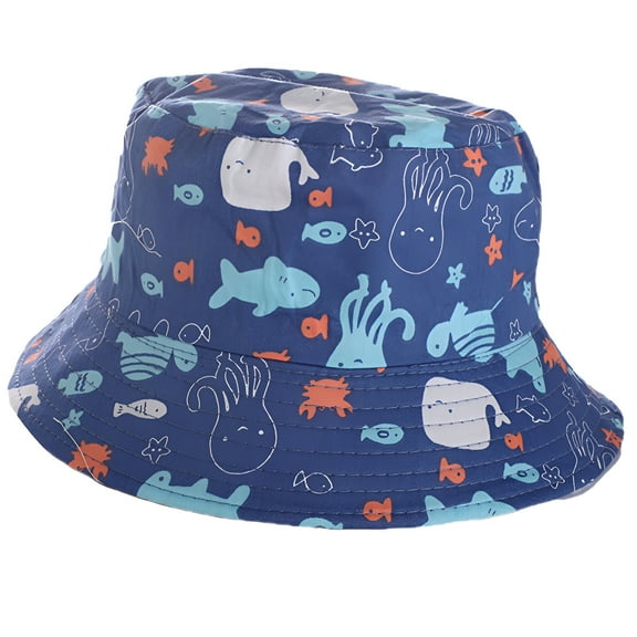 TELOLY Baby Sun Hat,Outdoor Ready Toddler Sun Hat,Anti-Slip Design Infant Sun Hat,Blue1