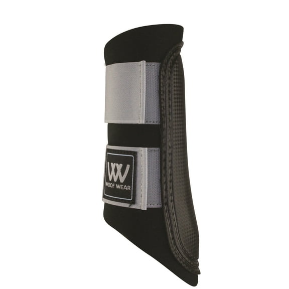 Medium Woof Wear Horse Sport Brushing Boot Full Coverage Strike Pad Brushed Steel
