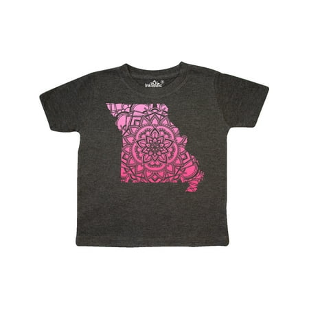 

Inktastic Missouri Silhouette Mandala Gift Toddler Boy or Toddler Girl T-Shirt