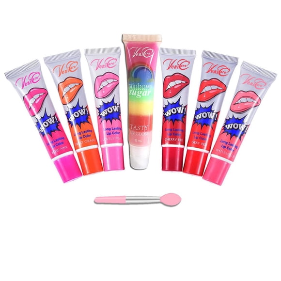 VeniCare Lip Stain Brillo de labios 6 colores Tatuaje Magic Color Peel Off Mask Tinte de larga duración resistente al agua