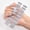 SKU26032001-12, variant on 8 Sheets Nail Wraps Glitter Nail Polish Stickers 128 Pcs Nail Art Decals Strips Self-Adhesive Nail Art Decals Nail Strips for Women Girls DIY Nail Decorations