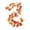 F-66.9Inch, variant on Hyknon Artificial Hanging Maple Leaf Garland, Flexible Fake Autumn Foliage Vine, Realistic Fall Maple Leaves Strand for Stair Railing Mantel Door Wedding Thanksgiving Halloween Outdoor 78.7Inch ( C )