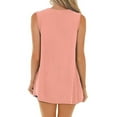 thumbnail image 7 of Babysbule Womens Tank Tops Fashion Women's Summer V-Neck Casual Solid Tank Tops Sleeveless Blouse, 7 of 7