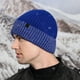 thumbnail image 5 of Gorros y gorras de lana para hombre: gorro de punto para invierno, 5 of 5