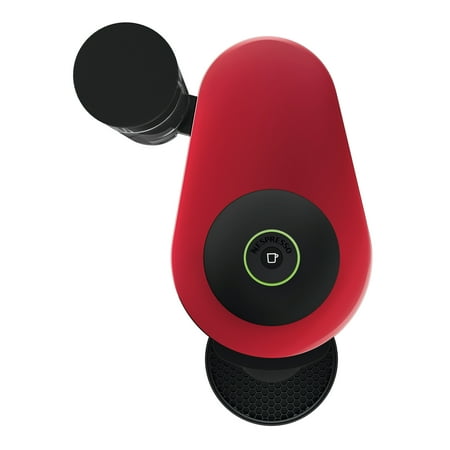 Nespresso Vertuo Plus Coffee and Espresso Maker by De'Longhi with Aeroccino Milk Frother - Cherry Red