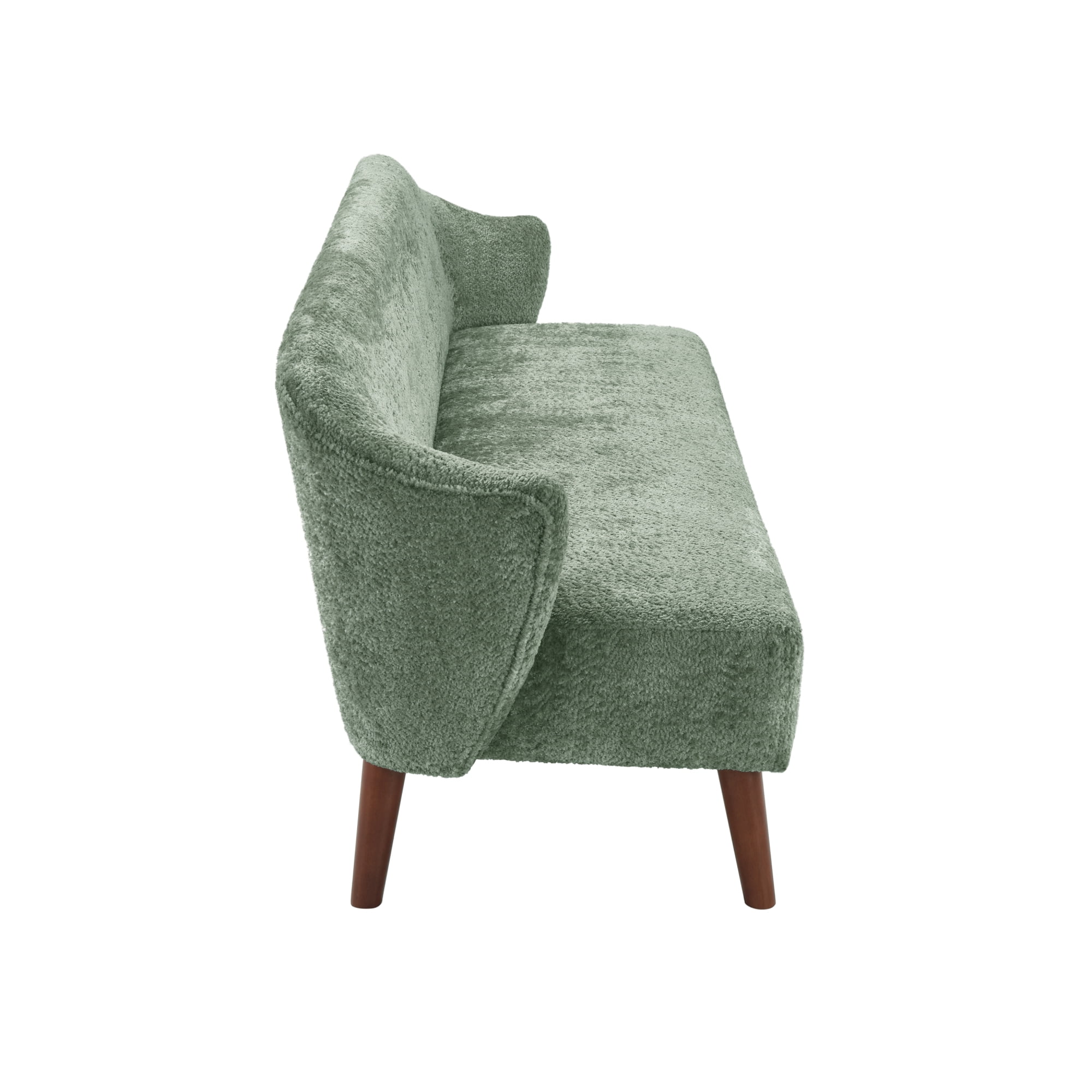 Leumius 73.6" 3-Seater Sofa, Modern Tufted Upholstered Couch Comfy Upholstered Sofa for Living Room, Apartment, Green