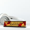 thumbnail image 2 of Zombie Apocalypse Survivor, Black Frame, Desk Sign (2x8"), 2 of 3