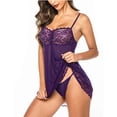 thumbnail image 2 of Hot Women Sexy Erotic Sling Lencería Ropa de dormir Bata Babydoll Atractivo Sexi Ropa de dormir Vestido de noche encantador Ropa de dormir Camisón xuanjing  unisex, 2 of 2
