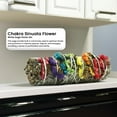 thumbnail image 3 of NY Spice Shop 4 Inch 7 Chakra Sinuata Flower White Sage Sticks Bundle - 5 Pack - Sage Smudge Stick, 3 of 7