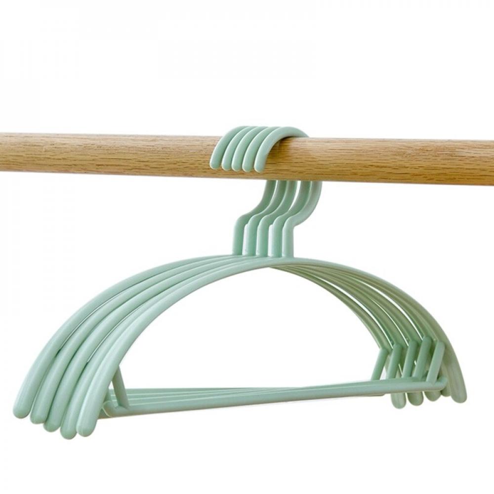 Hangers 10pack Durable No Shoulder Bump Plastic Hangers Invisible