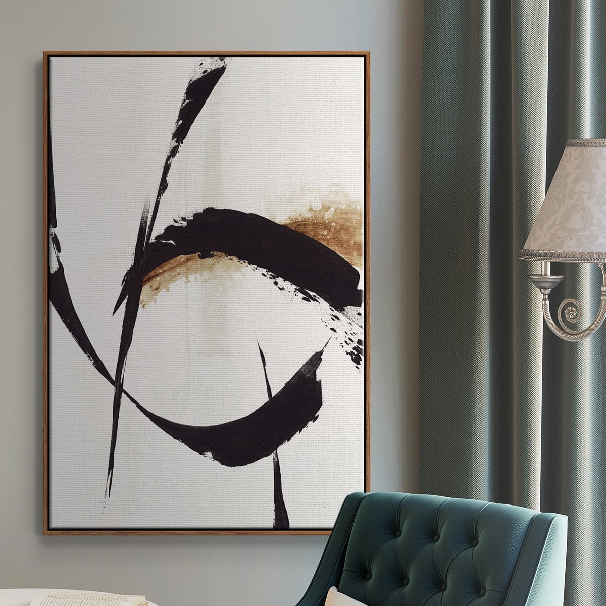 High Style I Framed Premium Gallery Wrapped Canvas - Ready to Hang