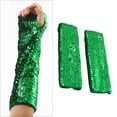 thumbnail image 2 of lanema Shimmering Sequined Arm Warmers Arm Sleeves For Stage Performances Night Event, 2 of 21
