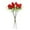 Red, variant on Artificial Roses with Stems, Denbek Handheld Artificial Rose Bouquet - Lifelike Flowers for Valentine's Day, Weddings, and Home Decor