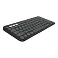 thumbnail image 1 of Logitech Pebble Keys 2 K380s - Keyboard - wireless - Bluetooth LE - QWERTY - tonal graphite, 1 of 9