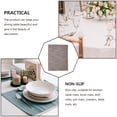 thumbnail image 5 of 4 Count Placemats Wedding Decoration Anti-skid Coaster Dish Linen Napkin Delicate, 5 of 6